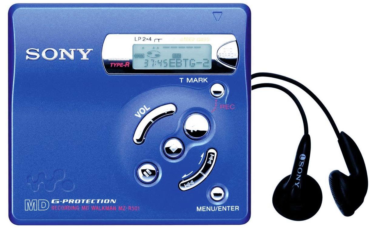 Sony MZ-R501 Blue Personal Minidisc Recorder/Player : Amazon.co.uk